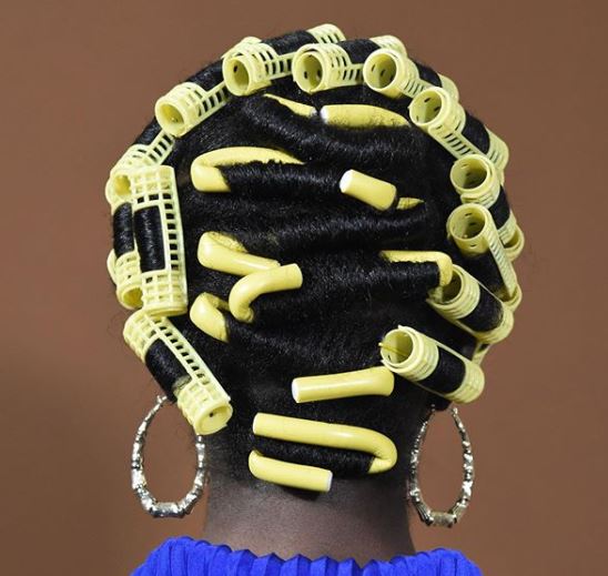 How To Get Soft Roller Set Curls On Natural Hair Emily CottonTop