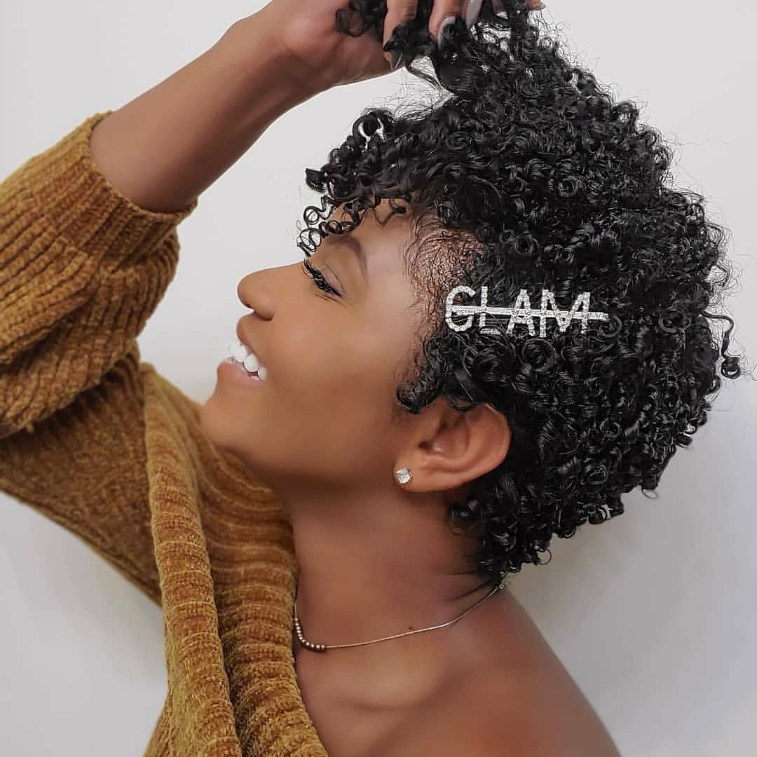 30 Gorgeous Hairstyles For Short Natural Hair You Can Try Emily Cottontop 