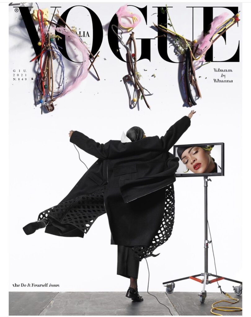 Rihanna Shot A "Do It Yourself" Issue For Vogue Italia And Its Gorgeous