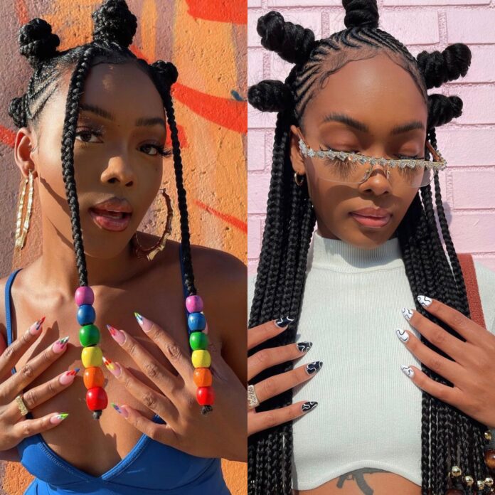 7 Braided Looks On Fashion Model Lellies Santiago You Just Have To See