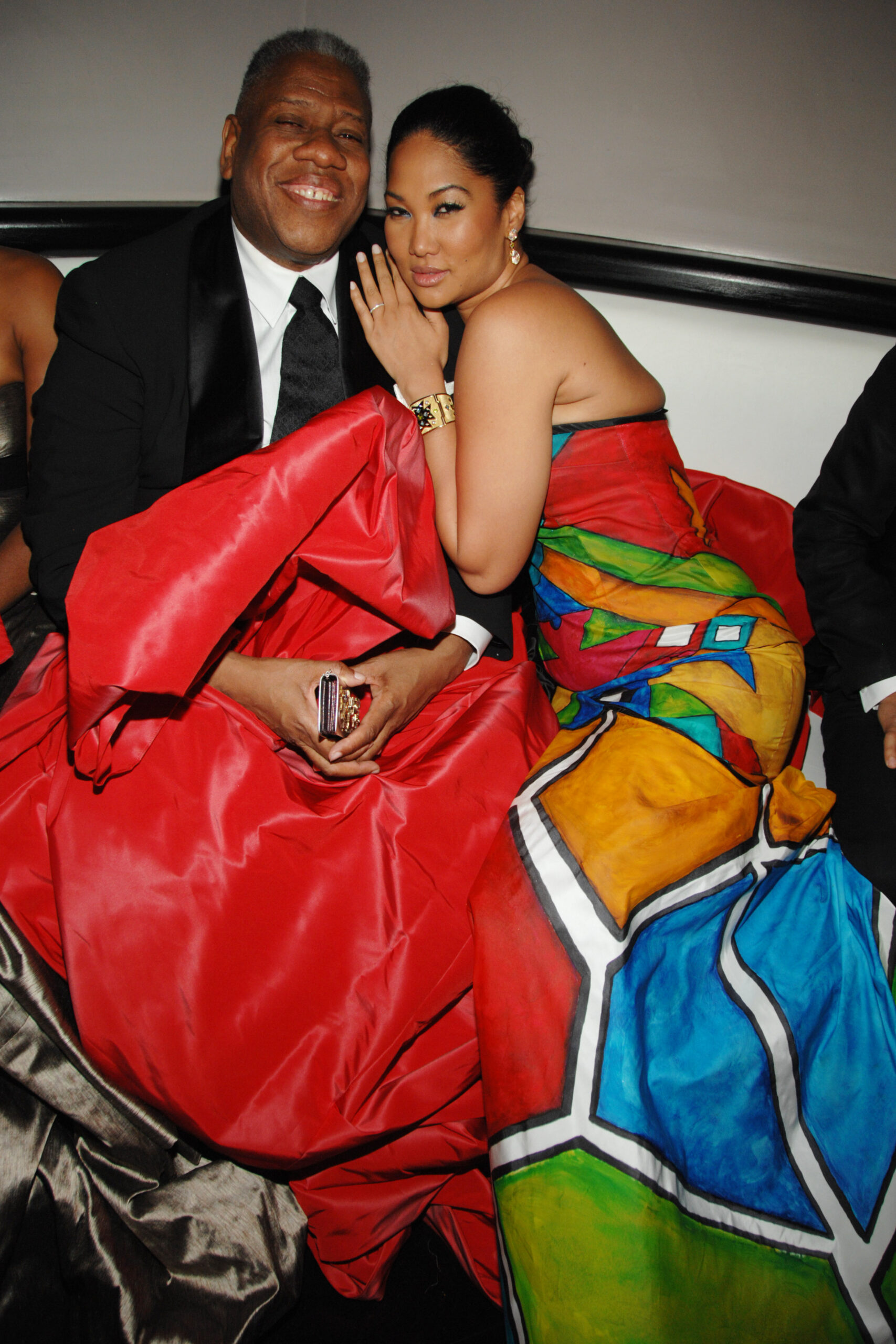 Andre Leon Talley and Kimora Lee Simmons