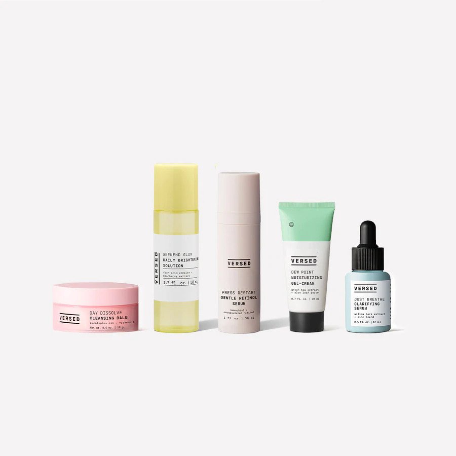 skincare bundle from versed