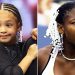 Olympia Trends Wearing The Same Iconic Beads In Her Hair Her Mom Serena Williams Wore At The Start Of Her Career