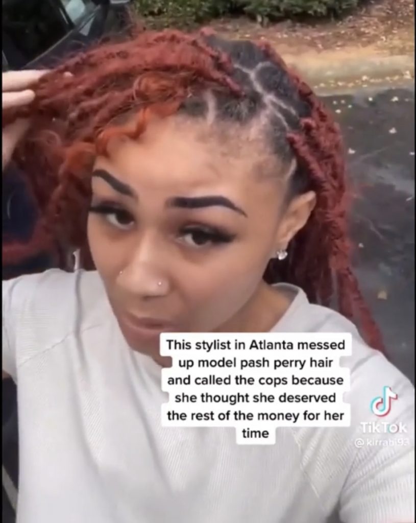 Atlanta Hairstylist Calls The Cops On A Woman Who Refused To Pay For Her  Hairstyle - Emily CottonTop