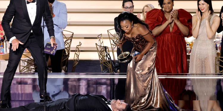 Jimmy Kimmel Admits His Emmys Stunt During Quinta Brunson’s Speech Was A Mistake: ‘It Did Take Away’