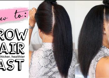 How To Grow Your Hair Long, Thick And Healthy FAST! (4 easy steps)