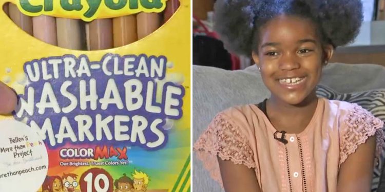 10-Year-Old Black Girl Launches Crayon Line for Brown Skin Tones