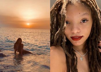 Halle Bailey Shares First Glimpse As Ariel In Live-Action ‘Little Mermaid