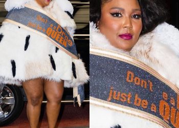 Fashion Icon Lizzo Looked Gorgeous In Her “Dont Be A Drag, Be A Queen” Ensemble