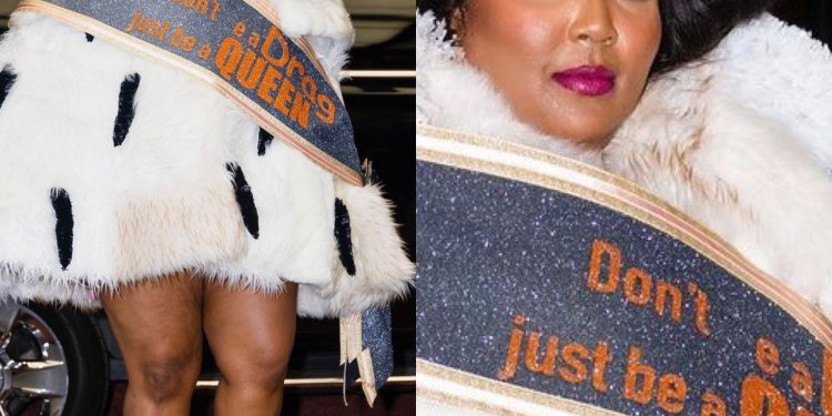 Fashion Icon Lizzo Looked Gorgeous In Her “Dont Be A Drag, Be A Queen” Ensemble