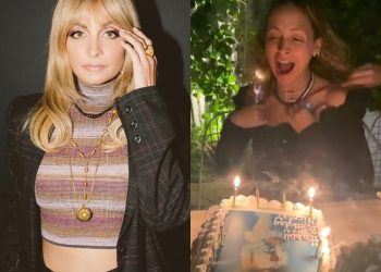 Nicole Richie Shared A Video Of Her Hair Accidentally Catching On Fire As She Blows Out Candles For Her 40th Birthday