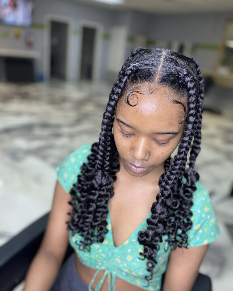 Another example of Coi Leray braids