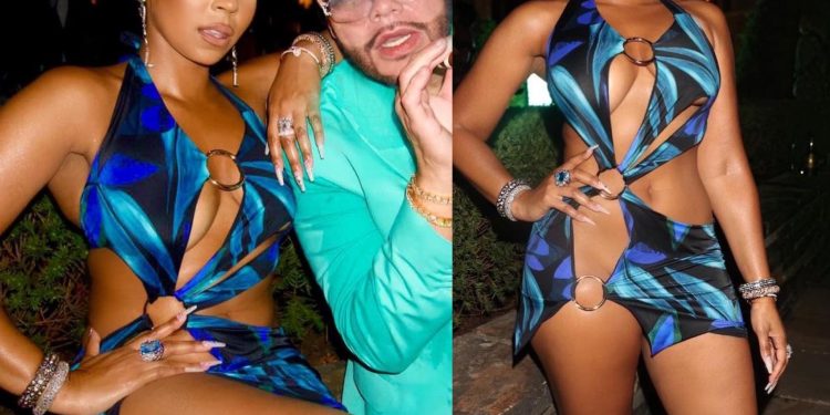 Ashanti’s $540 Dress Trends After Fat Joe’s Birthday Party