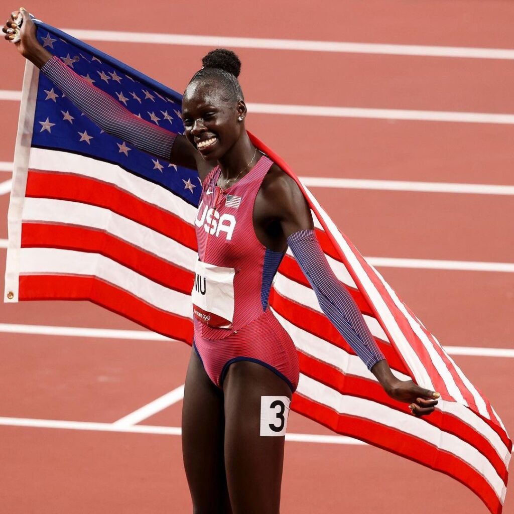 19 Yr Old Athing Mu Is The First American Woman To Win Olympic 800m