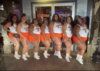 Viral Photo of Plus Size Women In Hooters Uniform Sparks Debate “This Would Make Me Go To The Gym”