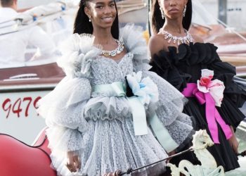 Diddy’s Daughters D’Lila, Jessie, And Chance Slay At The Dolce And Gabbana Fashion Show Held in Venice