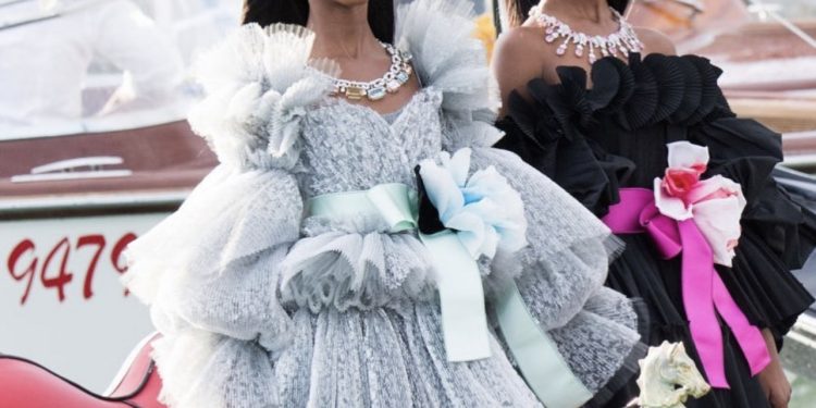 Diddy’s Daughters D’Lila, Jessie, And Chance Slay At The Dolce And Gabbana Fashion Show Held in Venice