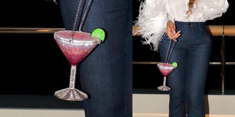 Are You Loving Beyoncé’s Martini Cosmopolitan Purse?