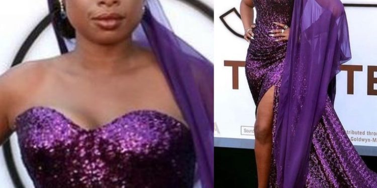 Jennifer Hudson Looks Stunning For The Premiere Of The Aretha Franklin Biopic “Respect”