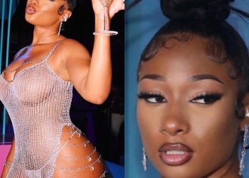 Megan Thee Stallion Stunned At The 2021 Sports Illustrated Launch Party