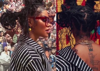 This Basquiat Inspired Style On Teyana Taylor’s Faux Locs Is So Cute