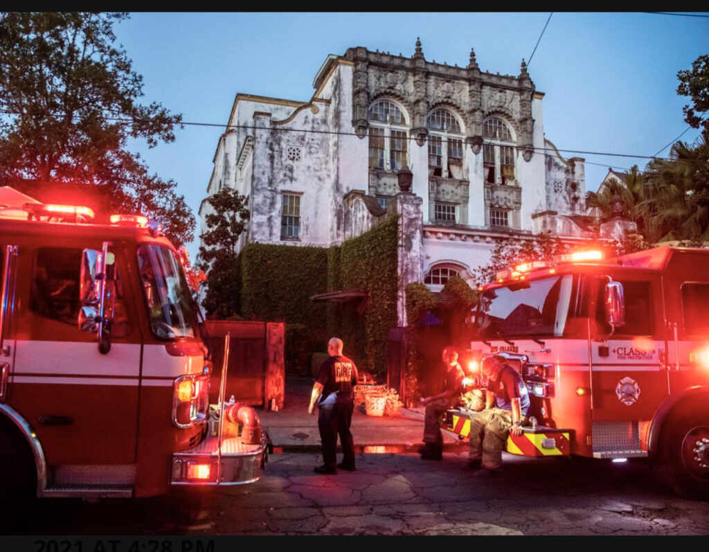 A New Orleans Mansion Reportedly Owned By Beyonce Catches Fire