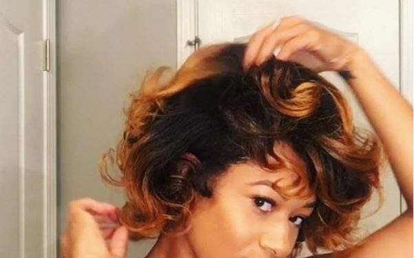 Roller Set Mini Tutorial With Crystal Renee