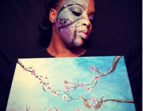 Featured: Amazing Makeup And Art Work By Tierra Johnson (@take_ah_pic) – “Love Birds”