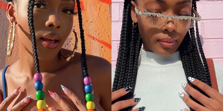 7 Braided Looks On Fashion Model Lellies Santiago You Just Have To See