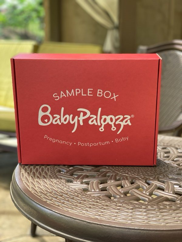 Babypalooza sample box for new parents