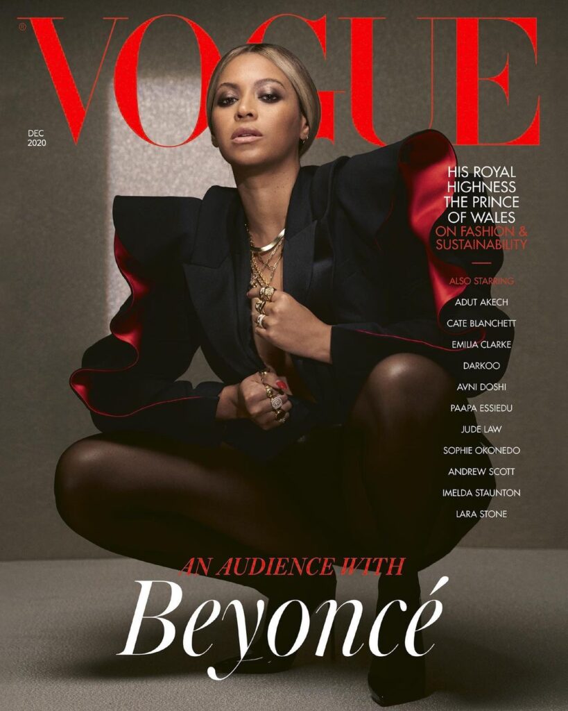 Beyonce Is On The Cover Of British Vogue 2020