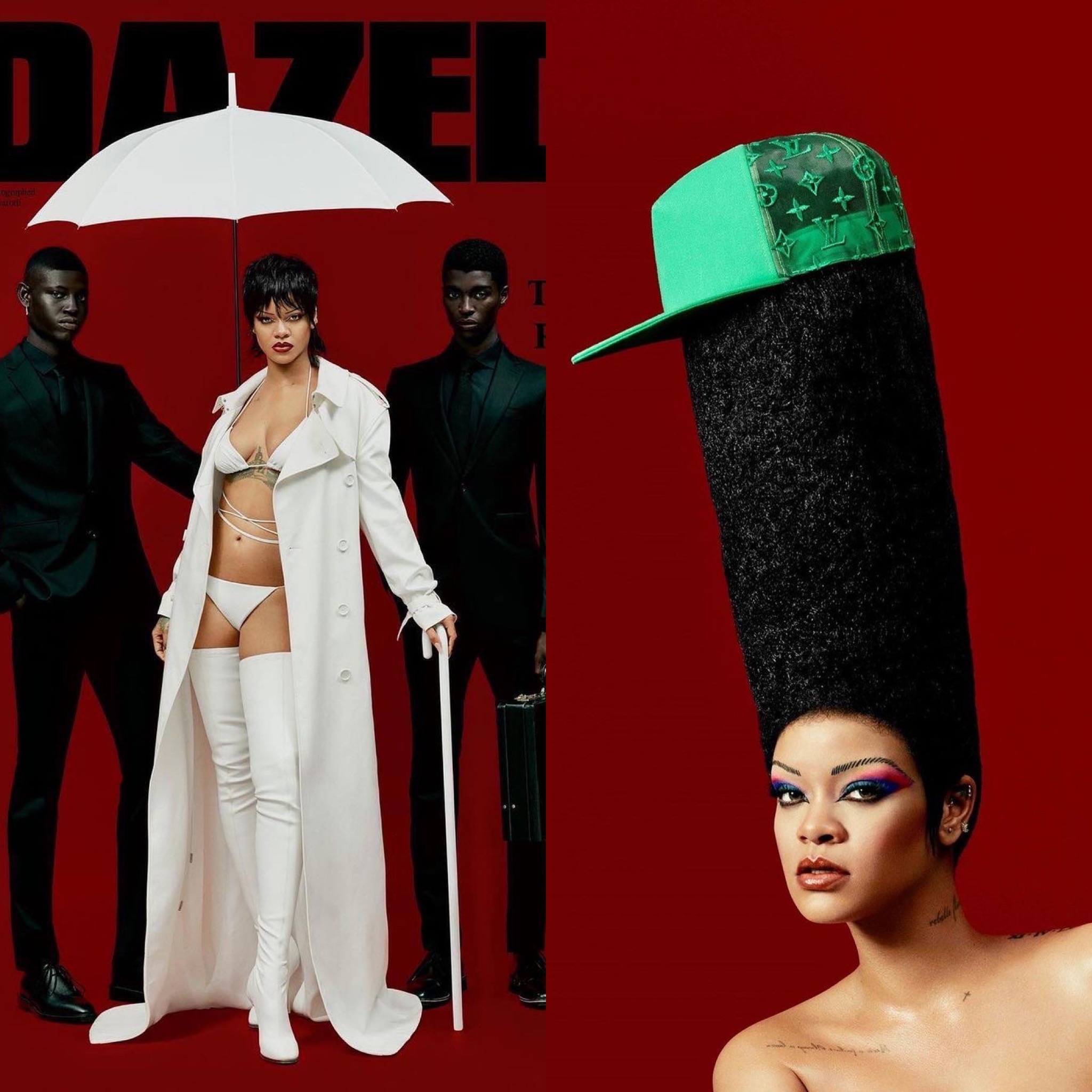 Dazed on X: “To me, Rihanna is pop culture's most chameleonic protagonist,  and the perfect cover star for this special moment in Dazed's history.” – Ib  Kamara From music to make-up, everything @