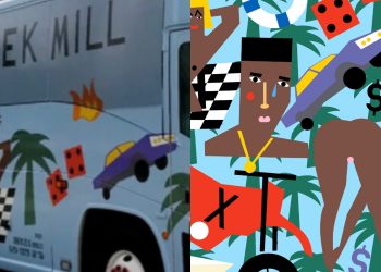 Meek Mill Under Fire For His Album Cover Wrapped On A Tour Bus With ‘Degrading Images’ Of Black Women