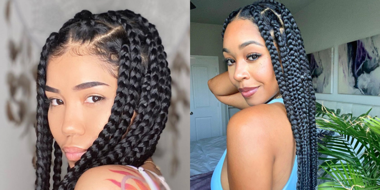 3 Tips To Getting Realistic Jumbo Knotless Braids