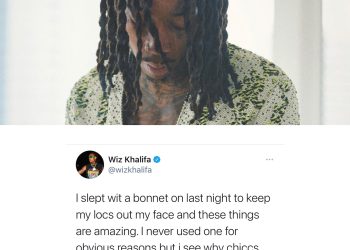 Wiz Khalifa Endorses Bonnets “These Things Are Amazing”