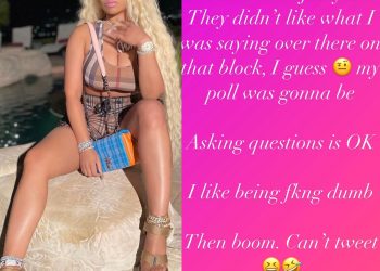 Nicki Minaj Reveals That She Has Been Temporarily Suspended From Twitter
