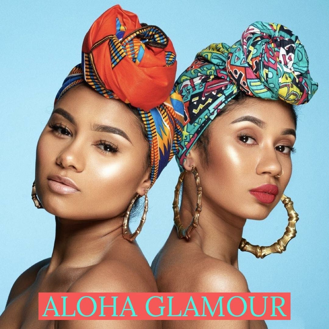 Afro-Hawaiian Aloha Glamour
