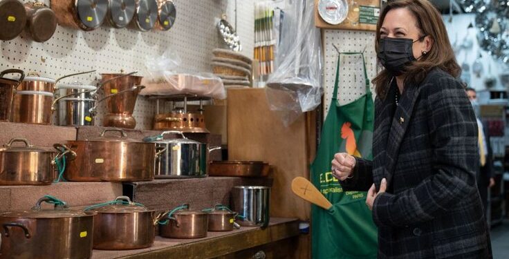 Vice President Kamala Harris Is Being Called Insensitive Because Of An Alleged $600 Cookware Shopping Spree In Paris