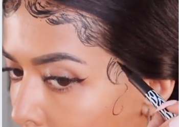 Watch This Beauty Influencer Demonstrate How To Draw Baby Hairs When You Don’t Have Any