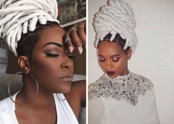 Would You Rock Winter White Faux Locs?
