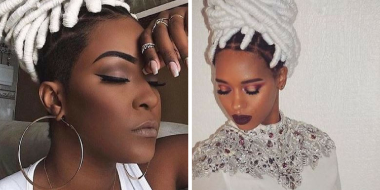 Would You Rock Winter White Faux Locs?