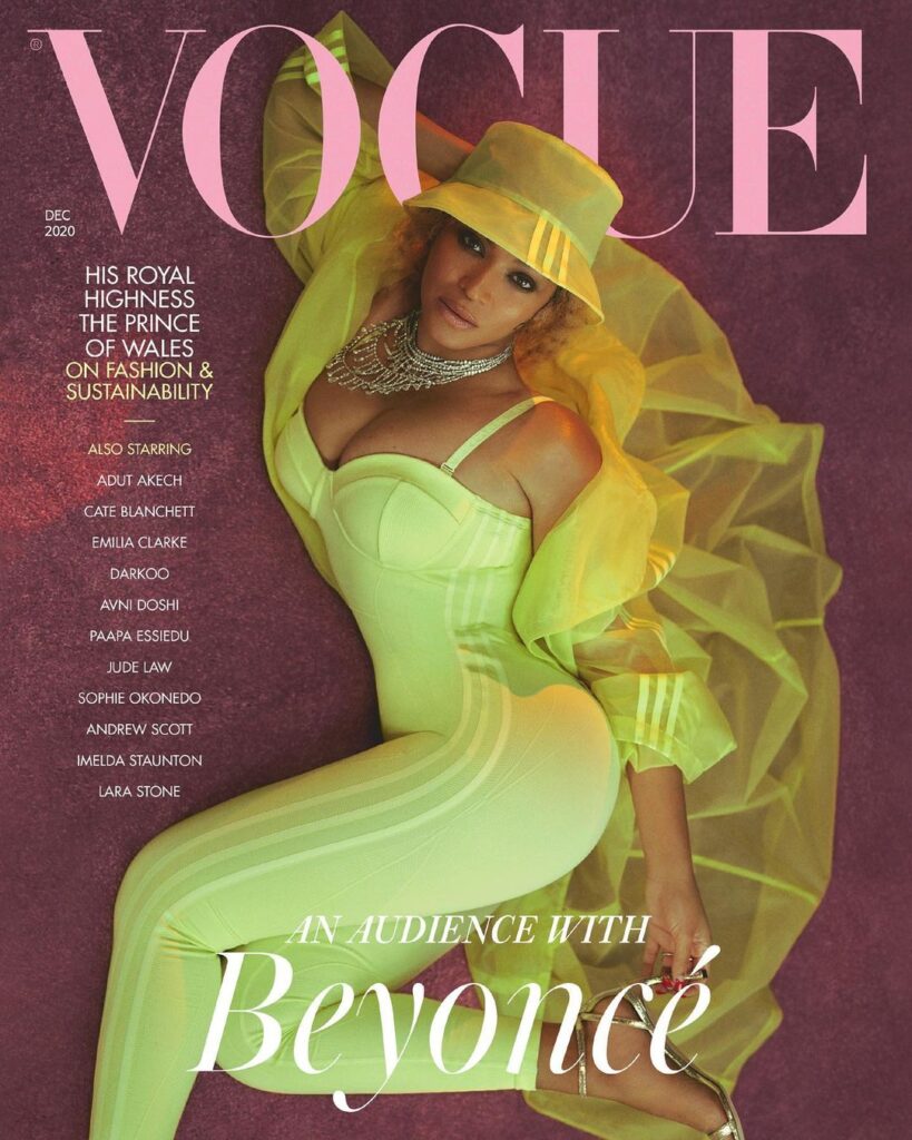 Beyonce Is On The Cover Of British Vogue 2020 releasing November 6