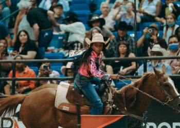 11-Year-Old Kortnee Solomon Competes in First Televised Black Rodeo
