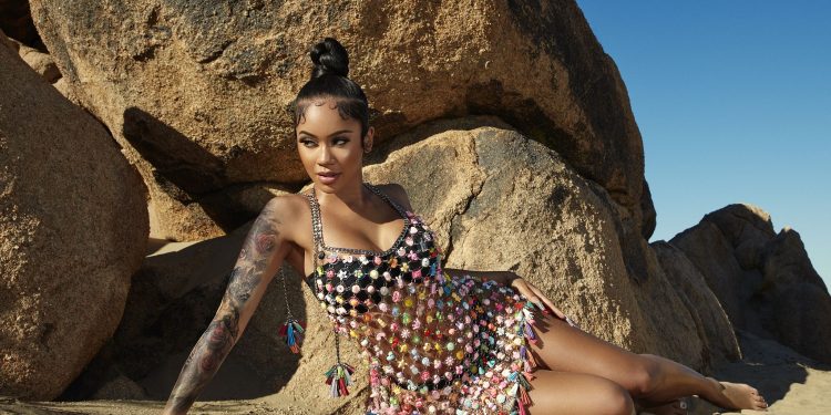 Saweetie Is On The April Cover Of Cosmo Discussing Everything From “Pretty Privilege” To Famous Relatives