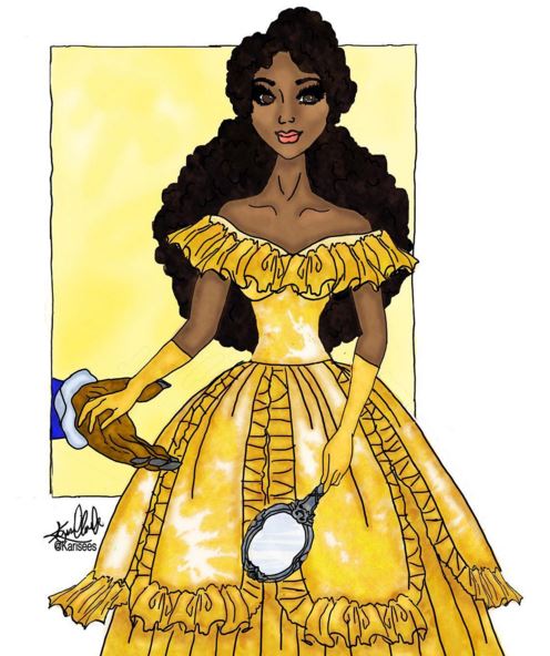 Afro Caribbean Disney princess
