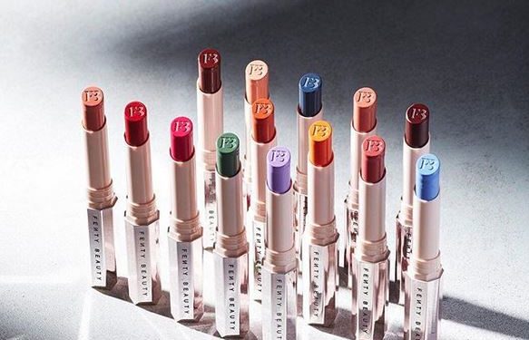 The New Fenty Beauty #MATTEMOISELLE Lipsticks Dropped Today And The Swatches Are Beautiful