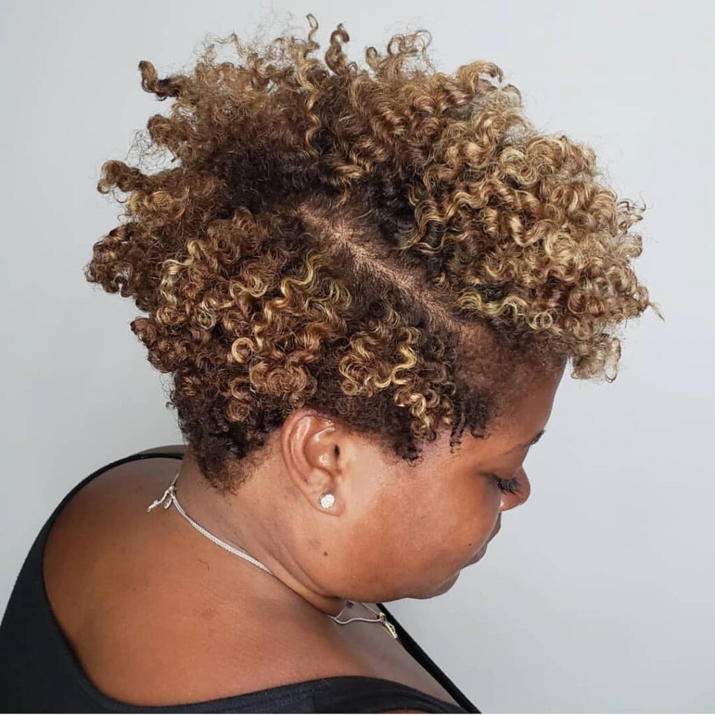 BLONDE HIGHLIGHTS ON MY NATURAL HAIR SUNKISSEDCURLS  YouTube