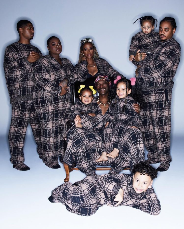 Snoop Shows Off Three Generations Of Family For The ‘Snoop For SKIMS’ Holiday Campaign