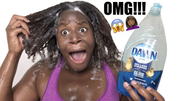 dawn dish soap before and after