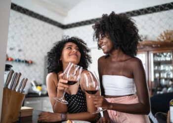 Black women going out on the weekend